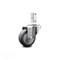 Service Caster 3.5 Inch Thermoplastic Rubber Wheel Swivel 3/4 Inch Square Stem Caster SCC SCC-SQ20S3514-TPRB-34 - alternate 3